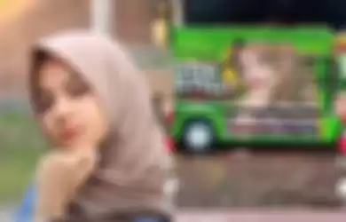 Cut Rauzha, gadis cantik asal Aceh yang wajahnya jadi langganan bak truk.