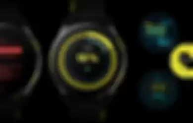 Tampilan OnePlus Watch Cyberpunk 2077