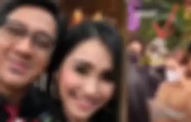 Andre Taulany dan Ayu Ting Ting 