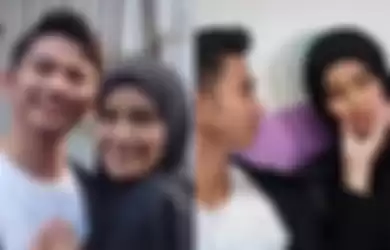 Foto Rizki DA duduk bersebelahan dengan Nadya Mustika sambil menggendong sang anak membuat heboh media sosial. 