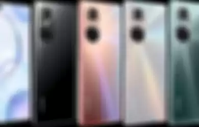 Empat varian warna Honor 50 Series yang segera rilis tanggal 16 Juni 2021.