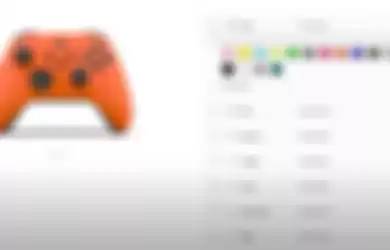 Ilustrasi membuat kontroler Xbox custom di Xbox Design Lab