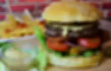 Ilustrasi burger