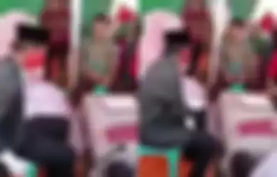 Viral video pengantin pria baku hantam dengan pihak keluarga wanita.