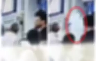 Cuplikan rekaman CCTV pasien di rumah sakit India.