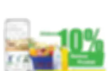 Hypermart diskon 10% di Tokopedia