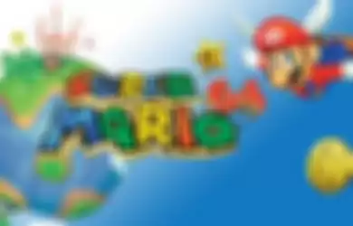Poster game Super Mario 64