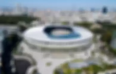 Japan National Stadium, akan digunakan untuk  pembukaan Olimpiade Tokyo 21 