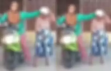 seorang anak tega suruh ibunya mengemis