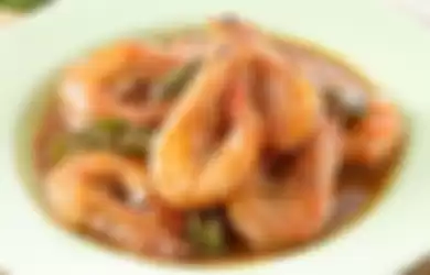 Udang Masak Bawang Putih, Hidangan Sedap Untuk Makan Malam Di Hari Libur