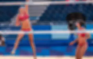 Foto bikini yang dikenakan atlet bola voli wanita di Olimpiade Tokyo 2020 hingga mendapat protes dari netizen.