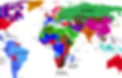 Peta bahasa dunia