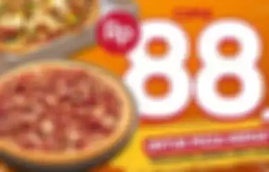 Pizza Hut cuma 88 pakai promo 8.8