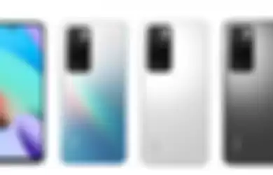 Tiga varia warna Xiaomi Redmi 10.