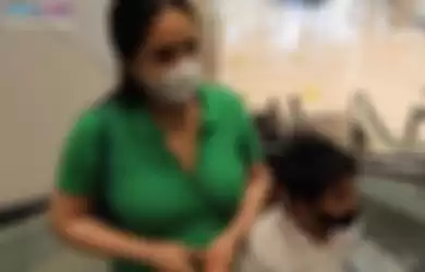 Nagita dan Rafathar main ke mall mewah di Turkey