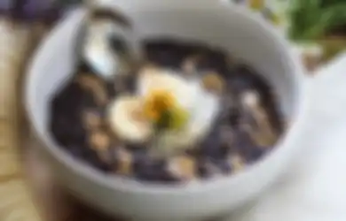 Belum Terlambat Lakukan Sekarang Kalau Baru Tahu, Rutin Makan Bubur Beras Hitam di Pagi Hari, Rasakan Manfaatnya untuk Tubuh, Salah Satunya Bantu Turunkan Berat Badan