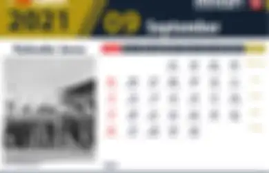 Ini Kalender September 2021: Cek Hari Libur, Hari Besar Nasional hingga Internasional