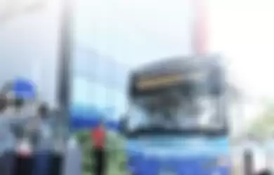 Transjakarta bekerja sama dengan Higer menghadirkan bus listrik