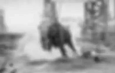 Sebuah cuplikan dari video eksekusi Topsy, si gajah sirkus
