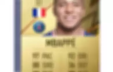 Rating Kylian Mbappe di FIFA 22