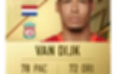 Rating Virgil Van Dijk di FIFA 22