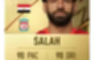 Rating Mohamed Salah di FIFA 22