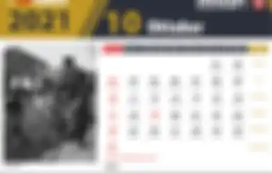 Kalender Oktober 2021: Cek Hari Libur Nasional Serta Hari Besar Nasional dan Internasional