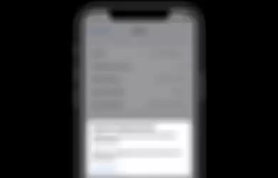 Pesan peringatan layar iPhone 12 yang telah ditukar