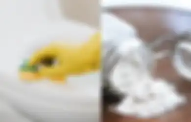 Nyesel Baru Tahu, Kloset Tersumbat Ternyata Bisa Diatasi Cuma Modal Baking Soda dan Cuka, Begini Caranya
