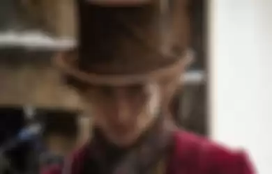 Bocoran tampilan Willy Wonka yang diperankan oleh Timothy Chalamet.