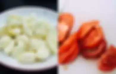Mengusir tikus dengan bawang putih dan tomat
