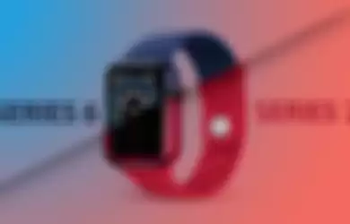 Ilustrasi Apple Watch Series 6 dan Apple Watch Series 7