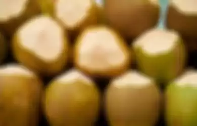 Air kelapa dapat menjaga tubuh tetap terhidrasi ketika demam.