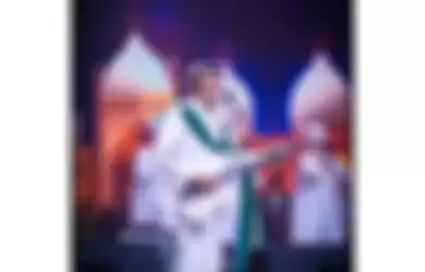 Foto raja dangdut Tanah Air usai menggelar konser Maulid Nabi banjir doa.