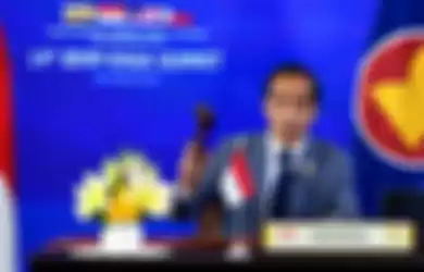 Jokowi di KTT G20 2021