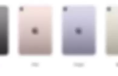 Empat warna di iPad mini 6