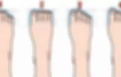 Tes kepribadian - Bagaimana bentuk jari kakimu? Jawabannya bisa mengungkap sifatmu yang paling dominan