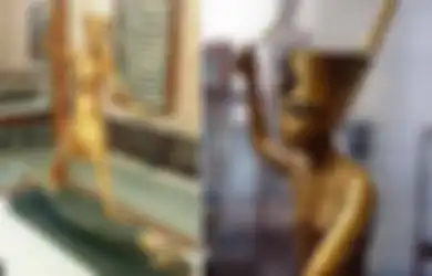 Patung Tutankhamun Berlapis Emas dengan Harpun, Digunakan untuk Berburu Kuda Nil, Tapi Mengapa Binatang Ini Tidak Ada dalam Patung, Rupanya Alasan Magis Ini Dasarnya