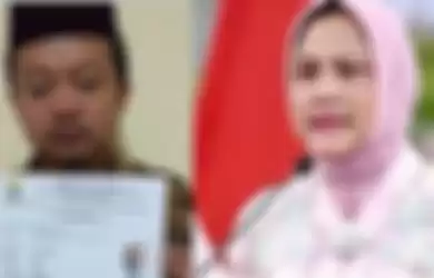  Iriana Jokowi emosi bicara soal kejahatan Herry Wirawan 