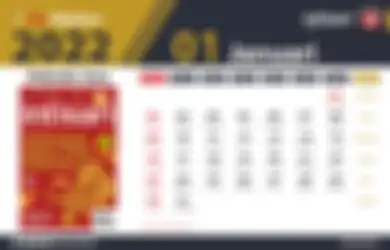 Cek Kalender Januari 2022, Jangan Lewatkan Peringatan Hari Dharma Samudera, Serta Peringatan Nasional dan Internasional Lainnya