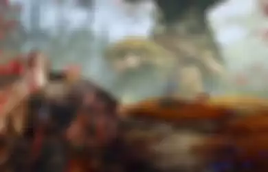 Screenshot gameplay God of War: Ragnarok