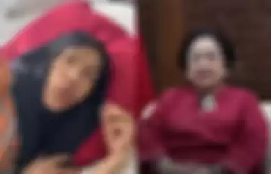 Dorce Gamalama terbaring lemas sembari meminta bantuan Megawati