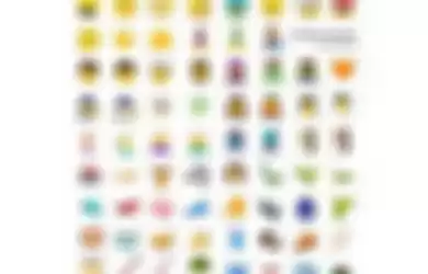 Tampilan Emoji Mix