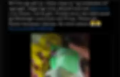 Tangkapan layar postingan yang menunjukkan kemasan mi instan Lemonilo x NCT Dream rusak karena diduga diambil photocardnya.
