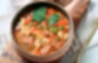 Resep sop sosis tomat