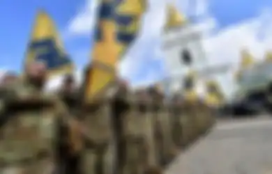 Jadi Incaran Militer Rusia Ketika Perang ke Ukraina, Akhirnya Presiden Ukraina Buka Suara Ungkap Seluk Beluk Batalian Azov, Unit Militer Ukraina yang Dituduh Berbau Nazi