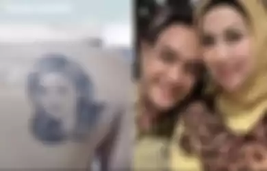 Foto tato wajah wanita cantik di punggung Ferry Irawan terkuak. Respons anak Venna Melinda menjadi sorotan. 