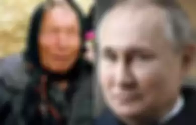 Ramalan Baba Vanga (kiri) menyebutkan bahwa Putin bakal menjadi penguasa sunia