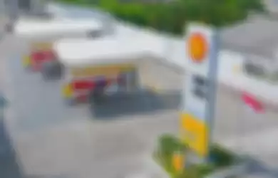 Pom bensin Shell di Jombang, Jawa Timur