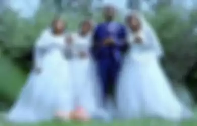 Viral Luwizo nikahi tiga gadis kembar sekaligus 